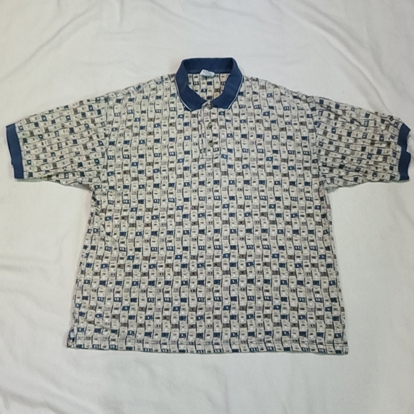 Vintage Columbia Golf Polo Shirt Men's Size Large